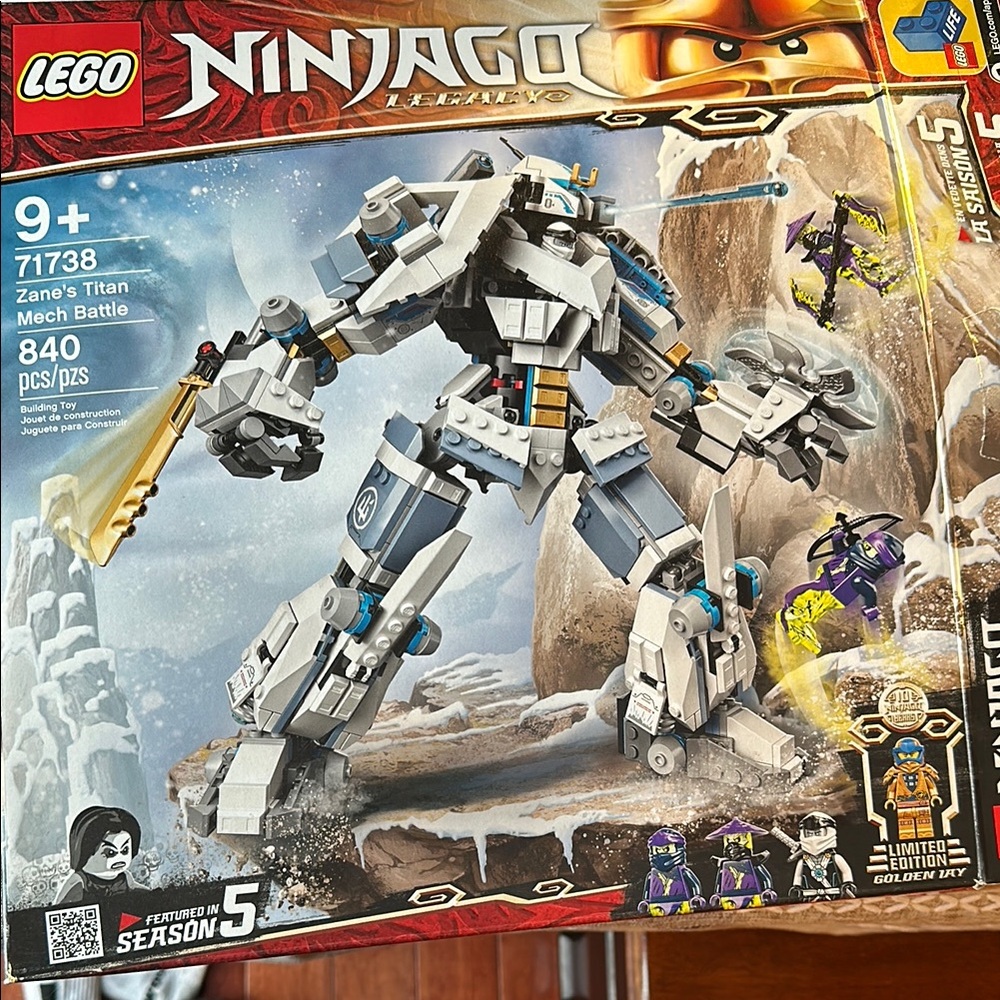 Lego Ninjago Zane's Titan Mech